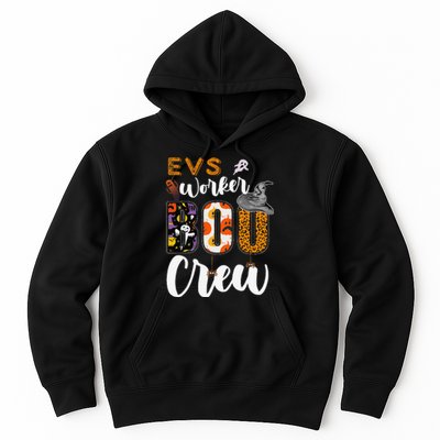 Evs Worker Boo Crew Halloween Environmental Services Match Gift Hoodie