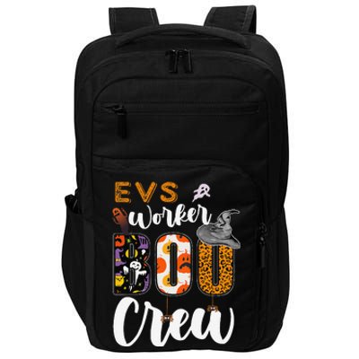 Evs Worker Boo Crew Halloween Environmental Services Match Gift Impact Tech Backpack