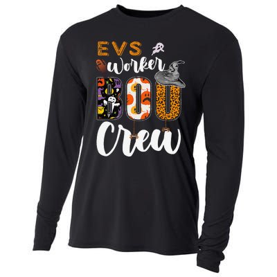 Evs Worker Boo Crew Halloween Environmental Services Match Gift Cooling Performance Long Sleeve Crew