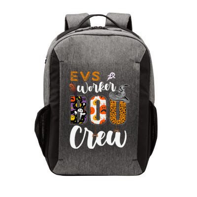 Evs Worker Boo Crew Halloween Environmental Services Match Gift Vector Backpack