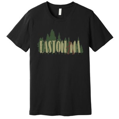 Easton WA Bigfoot Premium T-Shirt