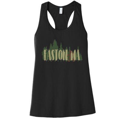 Easton WA Bigfoot Women's Racerback Tank