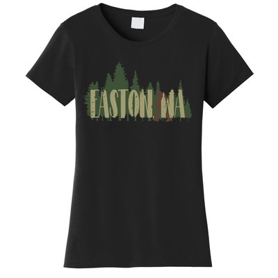 Easton WA Bigfoot Women's T-Shirt