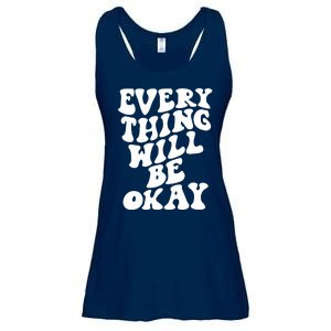 Everything Will Be Okay Ladies Essential Flowy Tank