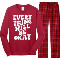 Everything Will Be Okay Long Sleeve Pajama Set