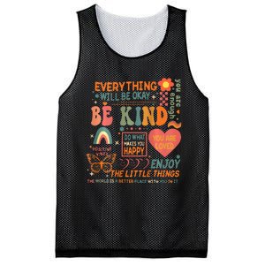 Everything Will Be Okay Mental Health Mesh Reversible Basketball Jersey Tank