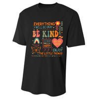 Everything Will Be Okay Mental Health Performance Sprint T-Shirt