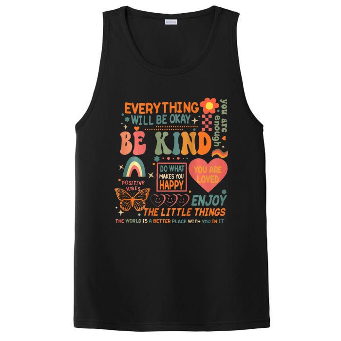 Everything Will Be Okay Mental Health PosiCharge Competitor Tank