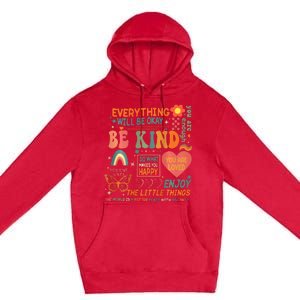 Everything Will Be Okay Mental Health Premium Pullover Hoodie