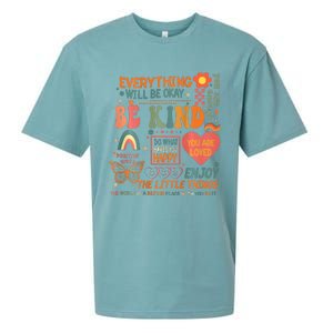 Everything Will Be Okay Mental Health Sueded Cloud Jersey T-Shirt