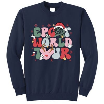 Epcot World Christmas Xmas Holiday Tall Sweatshirt