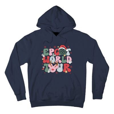 Epcot World Christmas Xmas Holiday Tall Hoodie