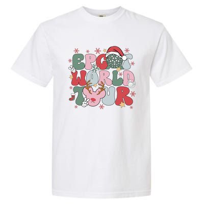 Epcot World Christmas Xmas Holiday Garment-Dyed Heavyweight T-Shirt