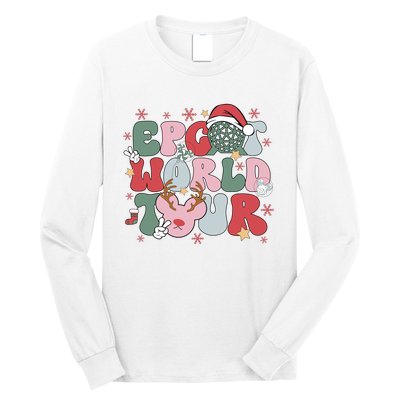 Epcot World Christmas Xmas Holiday Long Sleeve Shirt