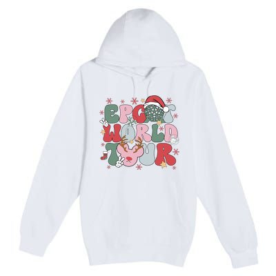 Epcot World Christmas Xmas Holiday Premium Pullover Hoodie