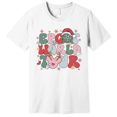 Epcot World Christmas Xmas Holiday Premium T-Shirt