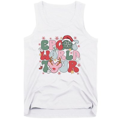 Epcot World Christmas Xmas Holiday Tank Top