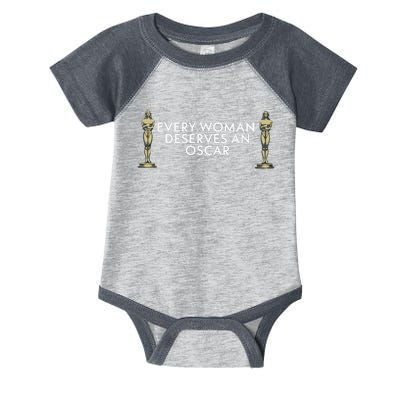 Every Woman Deserves An Oscar Infant Baby Jersey Bodysuit