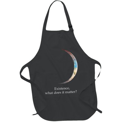 Existence What Does It Matter Astronomy Physics Full-Length Apron With Pockets