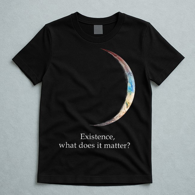 Existence What Does It Matter Astronomy Physics T-Shirt