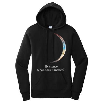 Existence What Does It Matter Astronomy Physics Women's Pullover Hoodie
