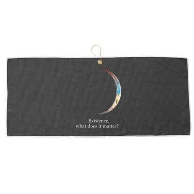 Existence What Does It Matter Astronomy Physics Large Microfiber Waffle Golf Towel