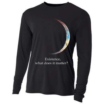 Existence What Does It Matter Astronomy Physics Cooling Performance Long Sleeve Crew