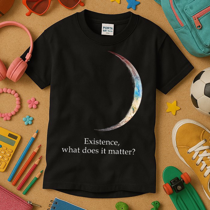 Existence What Does It Matter Astronomy Physics Kids T-Shirt