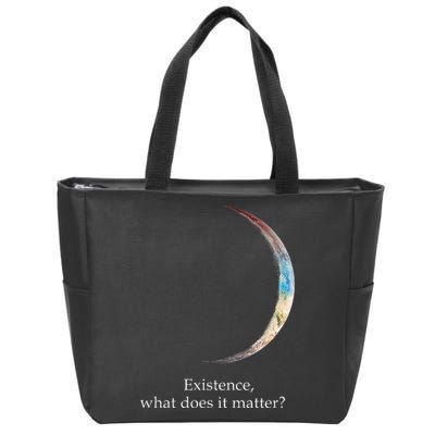 Existence What Does It Matter Astronomy Physics Zip Tote Bag
