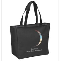 Existence What Does It Matter Astronomy Physics Zip Tote Bag