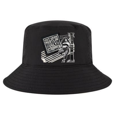 Empowered Woman Distressed Motivational Design Cool Comfort Performance Bucket Hat