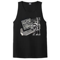 Empowered Woman Distressed Motivational Design PosiCharge Competitor Tank