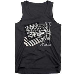 Empowered Woman Distressed Motivational Design Tank Top