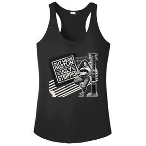 Empowered Woman Distressed Lettering Ladies Motivational Ladies PosiCharge Competitor Racerback Tank