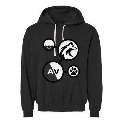 Elemental Waterwolf Garment-Dyed Fleece Hoodie