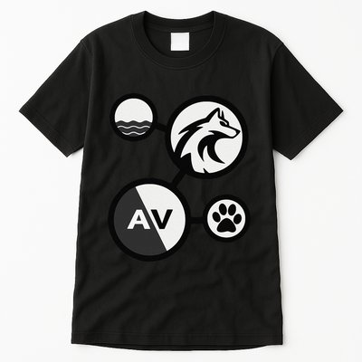 Elemental Waterwolf Tall T-Shirt