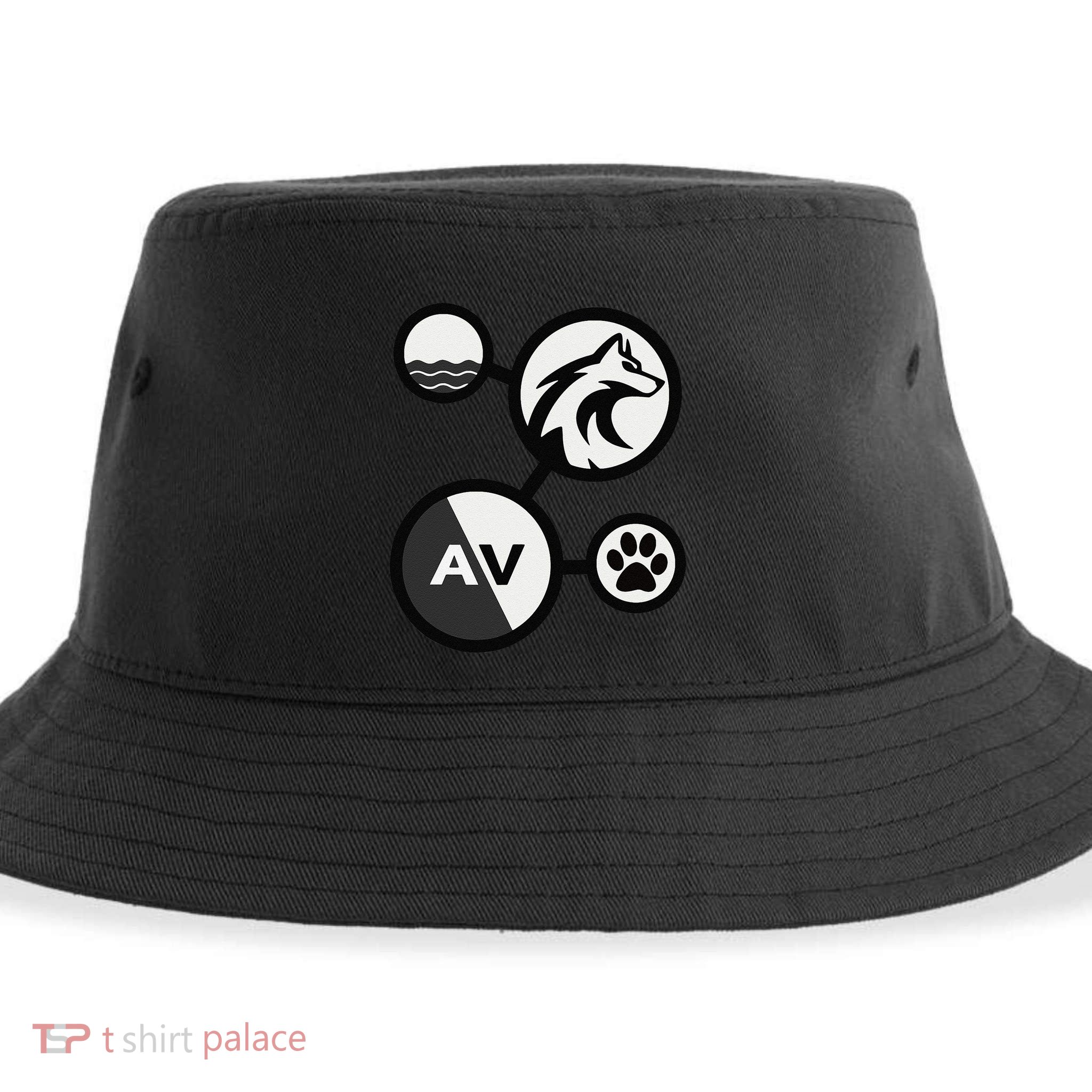 Elemental Waterwolf Sustainable Bucket Hat
