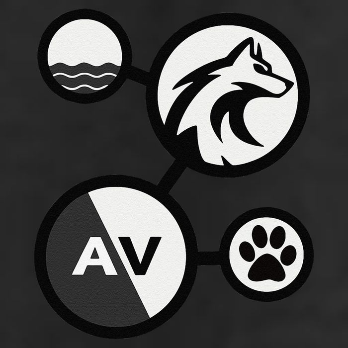 Elemental Waterwolf Adult Drive Performance Visor