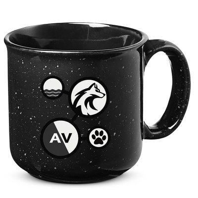 Elemental Waterwolf 15oz Campfire Ceramic Mug