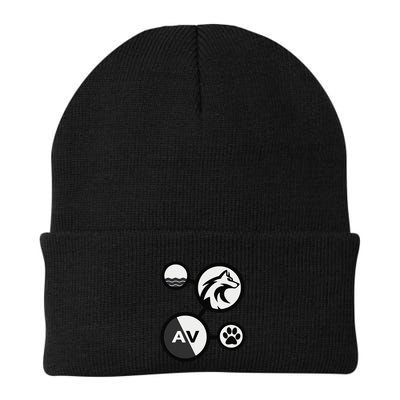 Elemental Waterwolf Beanie