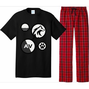 Elemental Waterwolf Pajama Set