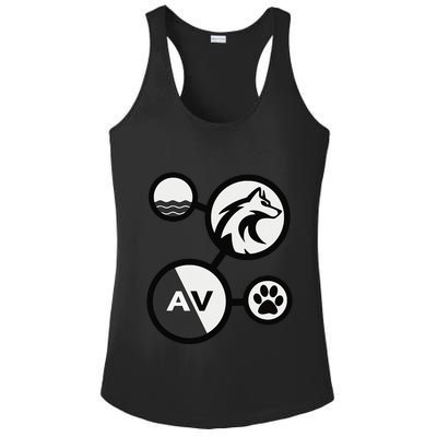 Elemental Waterwolf Ladies PosiCharge Competitor Racerback Tank