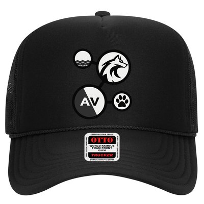 Elemental Waterwolf Trucker Hat