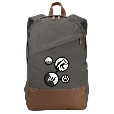 Elemental Waterwolf Cotton Canvas Backpack