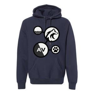 Elemental Waterwolf Premium Hoodie