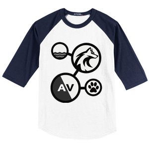 Elemental Waterwolf Baseball Sleeve Shirt