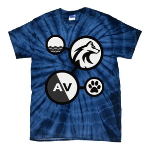 Elemental Waterwolf Tie-Dye T-Shirt