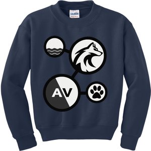 Elemental Waterwolf Kids Sweatshirt