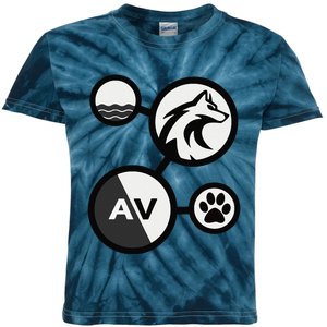 Elemental Waterwolf Kids Tie-Dye T-Shirt