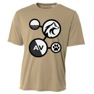 Elemental Waterwolf Cooling Performance Crew T-Shirt